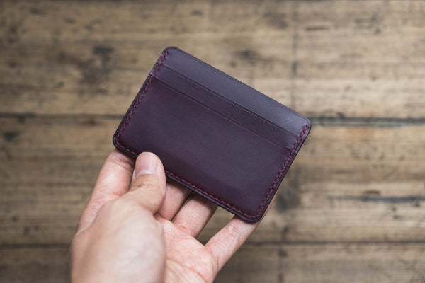 13 COULEURS - Portefeuille en cuir Buttero avec fenêtre et porte-cartes