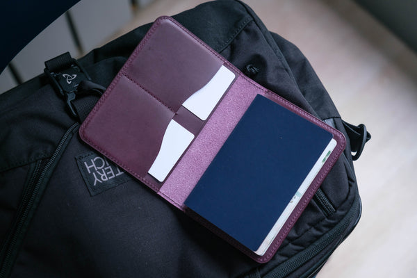 13 FARBEN - Buttero Leder Reisepasshülle