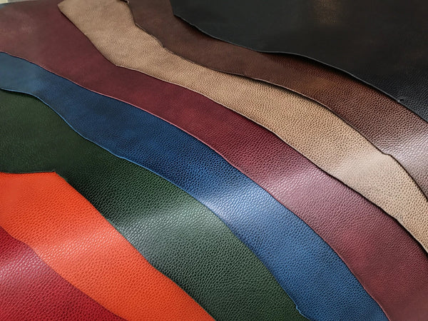 8 COLORS - Black Dollaro Leather Badge Card Holder - Eternal Leather Goods