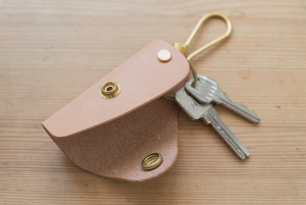 Natural Leather Key Case