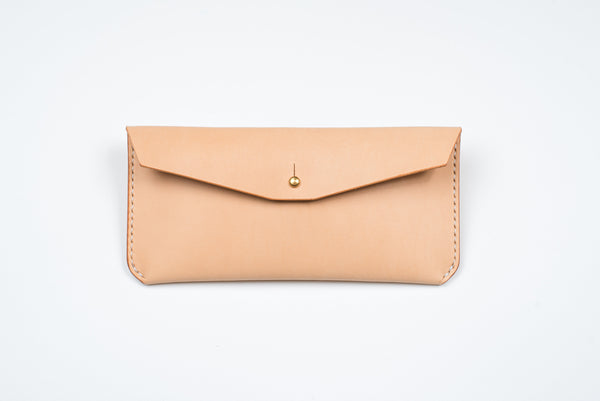 Stifteetui / Utility-Tasche aus Naturleder