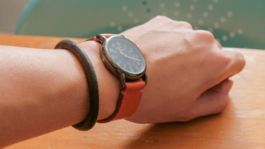 Making a Minimalist Strap with Orange Buttero Leather (Timelapse) - Eternal Leather Goods