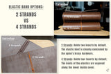 Buttero Leather Trifold Traveler's Notebook Cover (No inserts included)