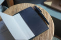13 COLORS - A6/Hobonichi/Midori MD Buttero Leather Notebook Cover with interlocking pen loops
