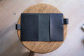 13 COLORS - A6/Hobonichi/Midori MD Buttero Leather Notebook Cover with interlocking pen loops