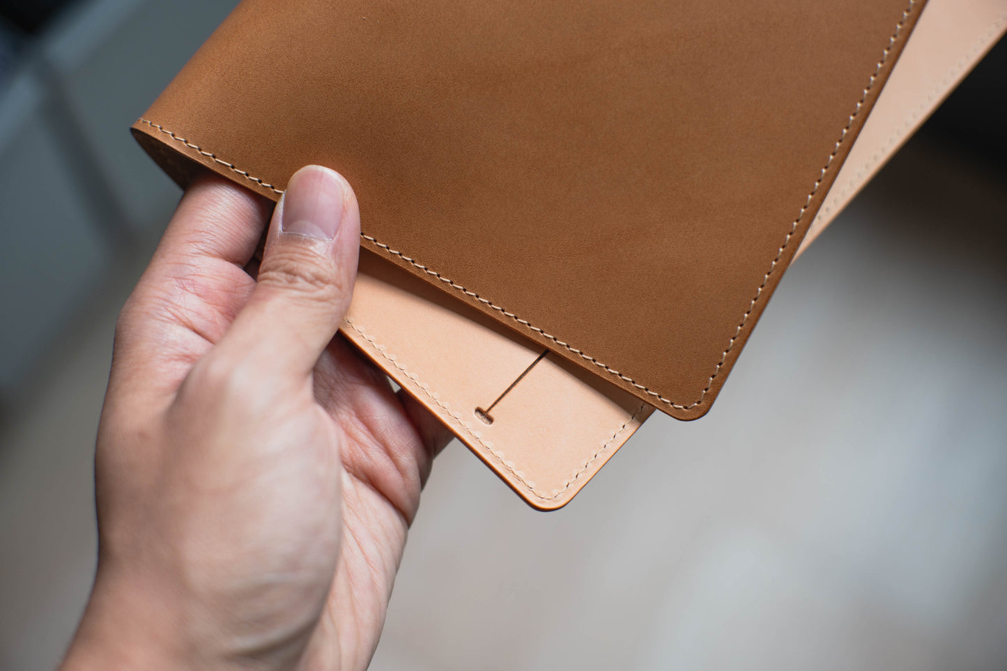 Carnet classique Buttero Moleskine personnalisable avec couverture en cuir bicolore