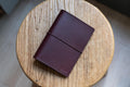 Couverture de carnet à fermeture élastique naturelle A6/Hobonichi/Midori MD