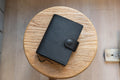 A6/Hobonichi/Midori MD Natural Snap Closure Pebbled Leather Notebook Cover