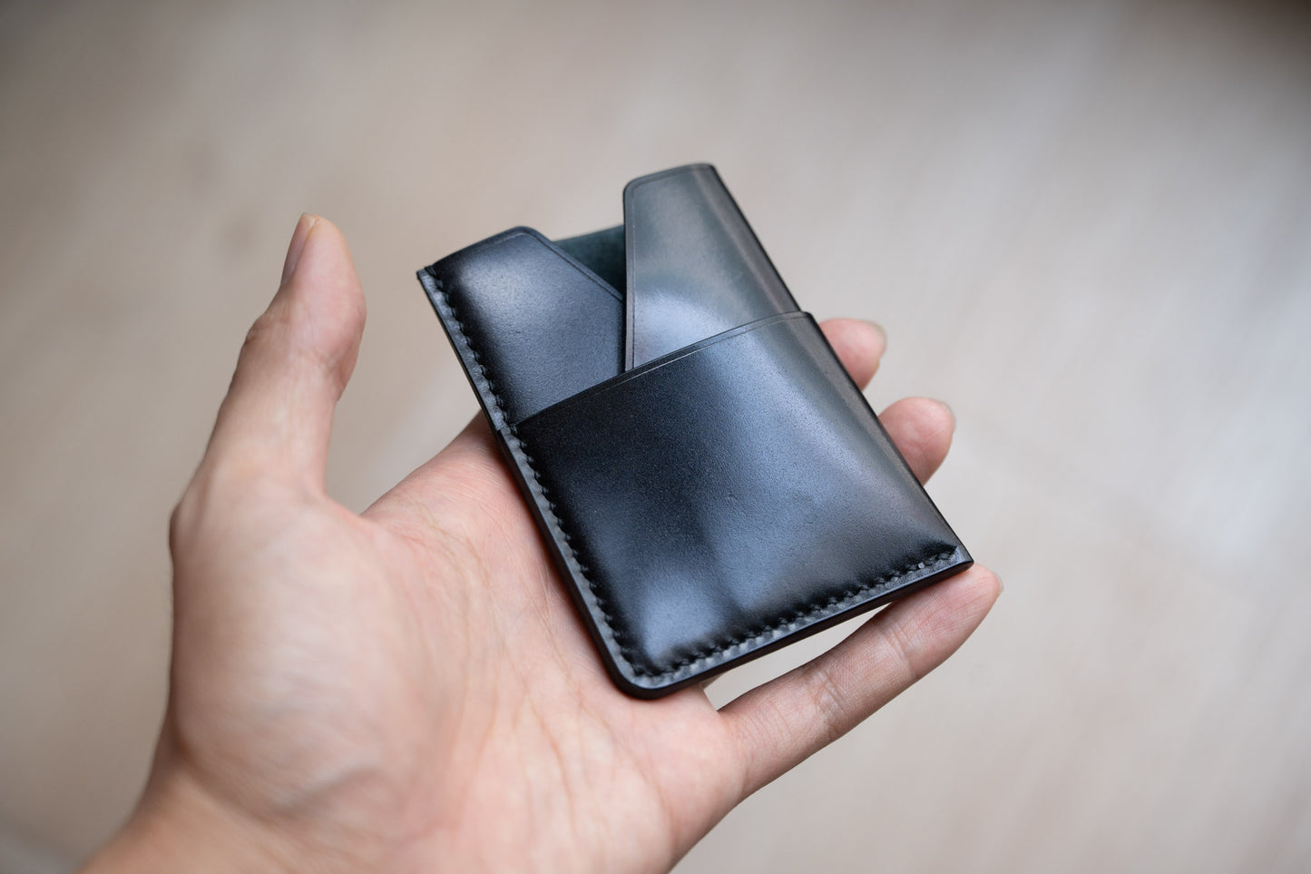 7 COLORS - Shell Cordovan Kimono Card Wallet