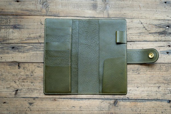 6 FARBEN - The Weeks Wallet aus genarbtem Leder
