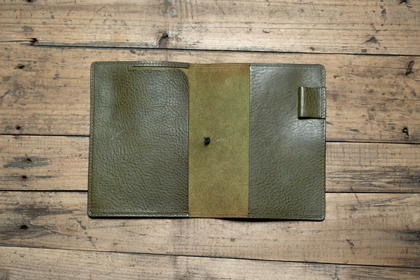 Clearance - Olive Green A6 Folio Cover