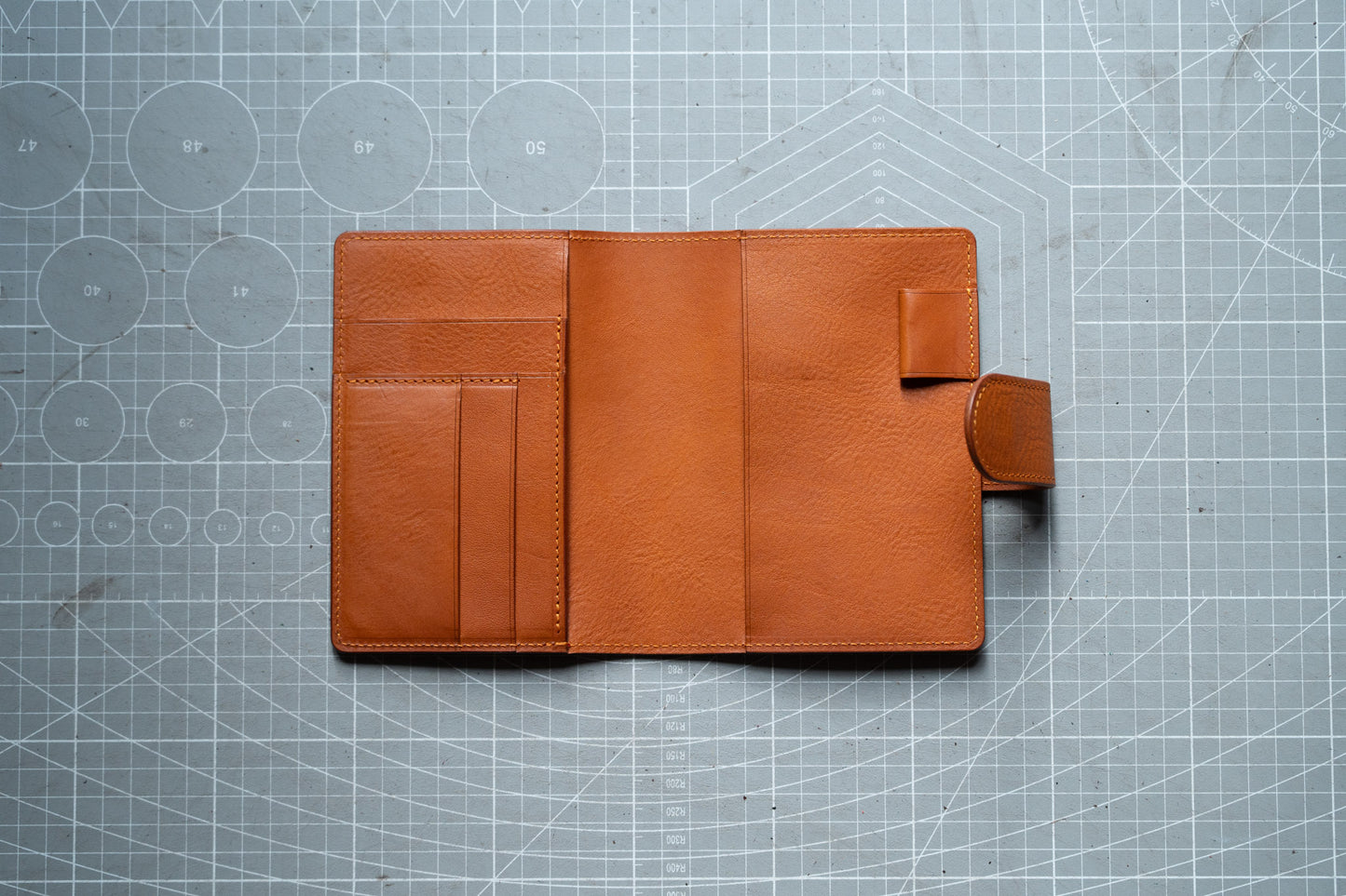 Clearance - Lined Orange-brown Pocket Wide TN