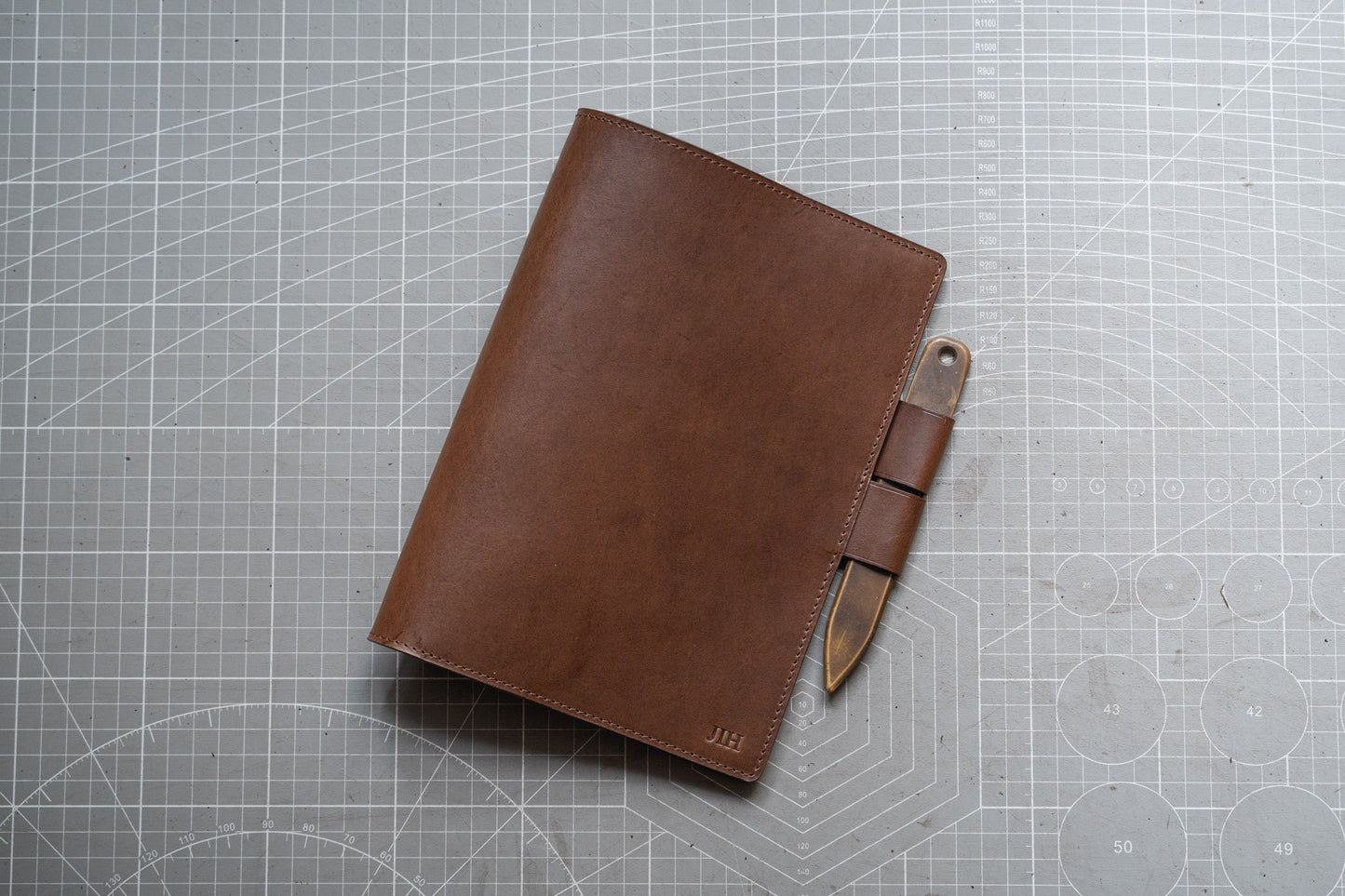 13 COULEURS - Couverture de carnet en cuir A5/Hobonichi Cousin/Seven Seas Buttero avec passants pour stylos emboîtables