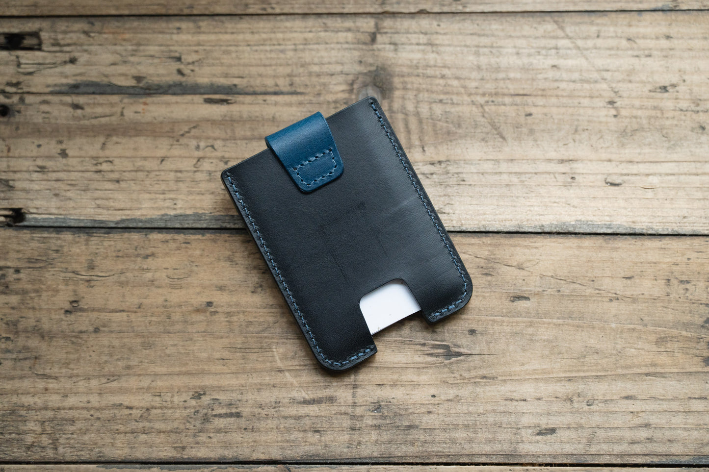Portefeuille EDC et pince à billets en cuir Buttero