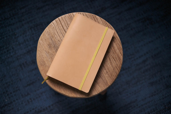 Customizable - Two-tone Buttero Moleskine Classic Notebook Leather Cover