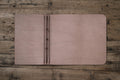 Buttero Leather Trifold Traveler's Notebook Cover - detail - inside