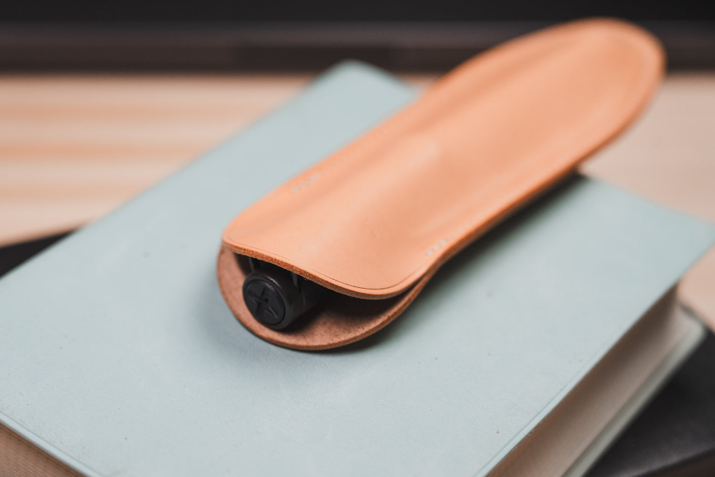 Full-Sized Buttero Leather Single Pen Sleeve | 13 Colors