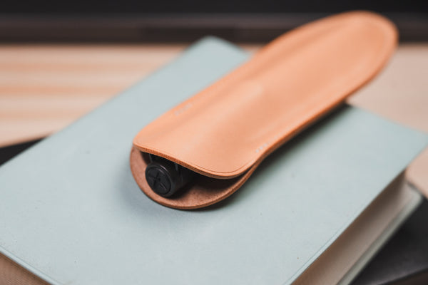 Full-Sized Buttero Leather Single Pen Sleeve | 13 Colors