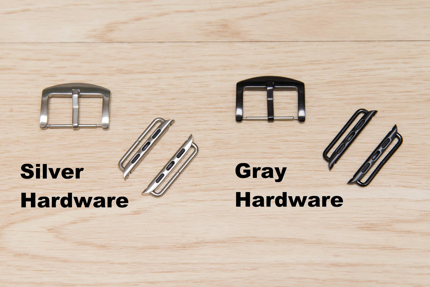 Bracelet de montre minimaliste en cuir naturel pour Apple Watch