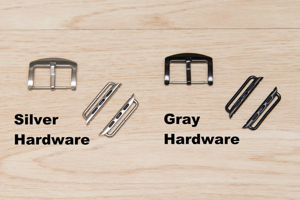 Bracelet de montre minimaliste en cuir naturel pour Apple Watch