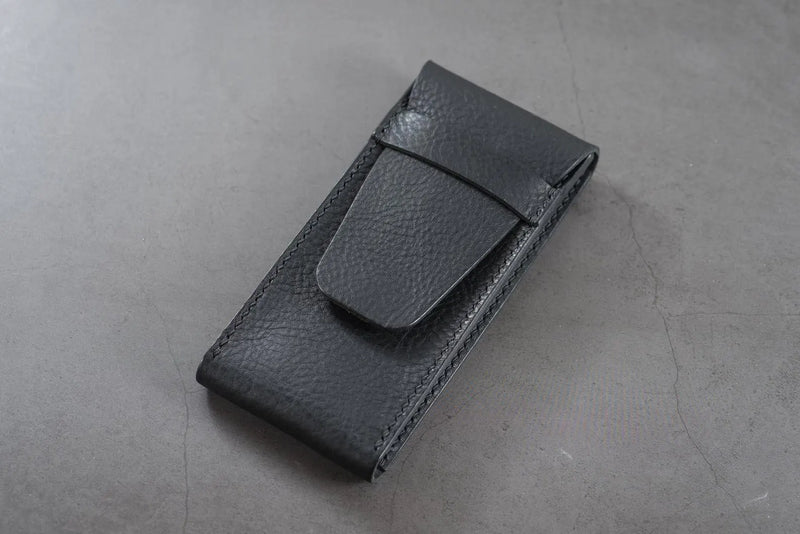 Étui pour montre en cuir tanné végétal Natural Minerva Box