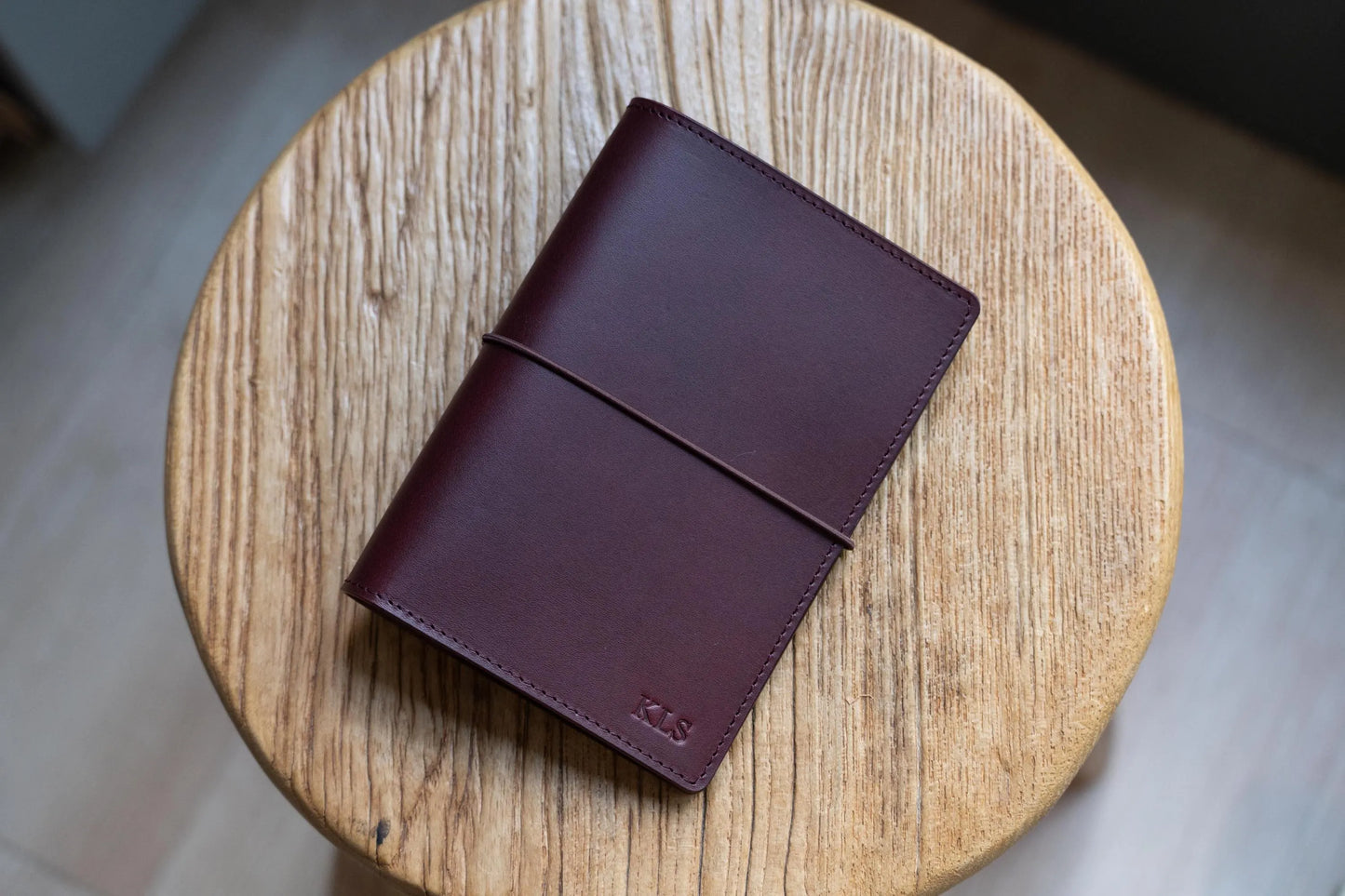 A6+/Hibino/5-Year Hobonichi Buttero Leather Elastic Closure Notebook Cover