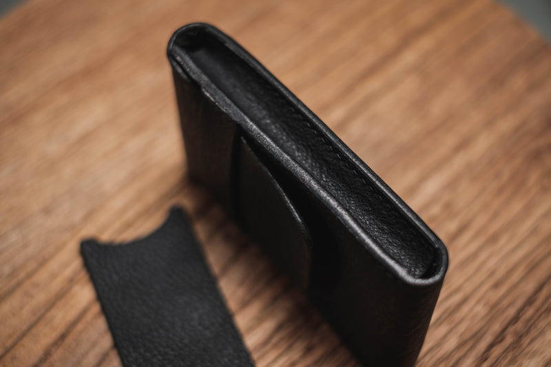 Étui pour montre en cuir tanné végétal Black Minerva Box (type B)