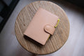 13 COULEURS - Couverture de carnet en cuir naturel à fermeture à pression A6/Hobonichi/Midori MD avec emplacements pour cartes