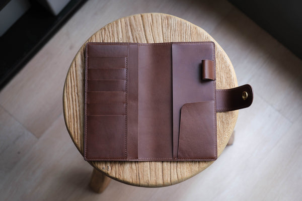 13 COLORS - The Weeks Wallet in Buttero Leather