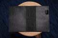 6 COLORS - A5/Hobonichi/Midori MD Elastic Closure Pebbled Leather Notebook Cover