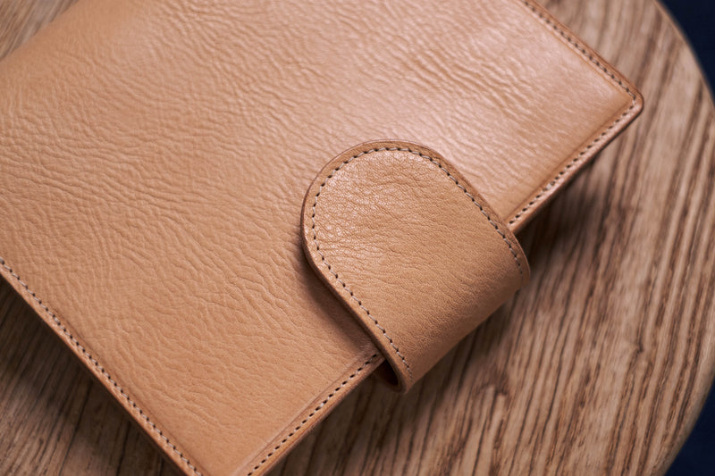 Organiseur de bagues en cuir galet naturel Personal/A6