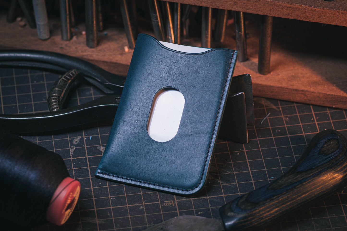 Buttero Leather Minimalist Card Wallet | 13 Colors