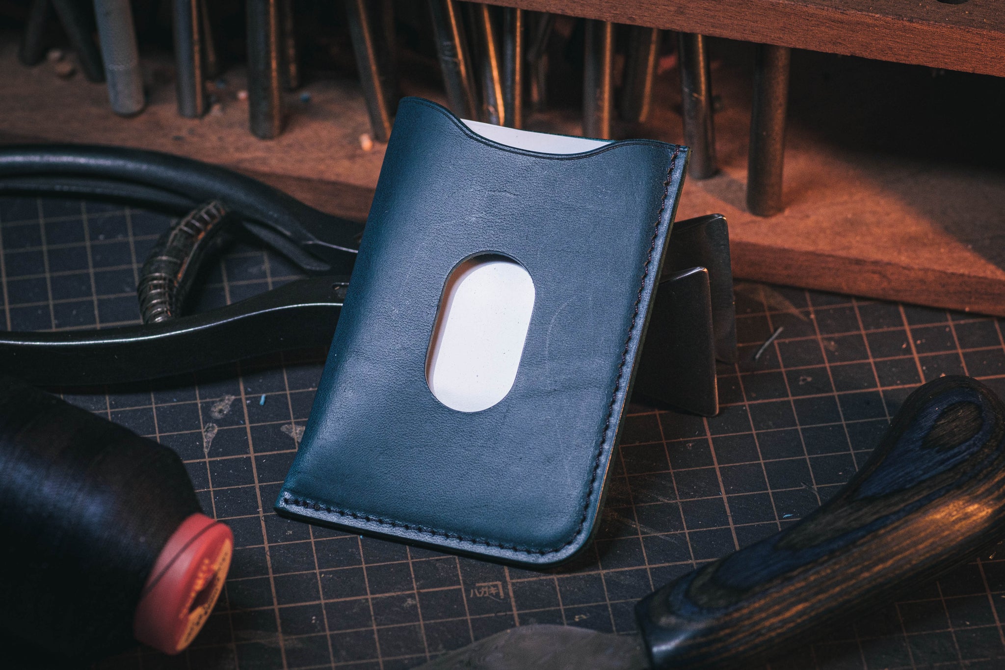 Ready to ship - Buttero Leather Minimalist Wallet