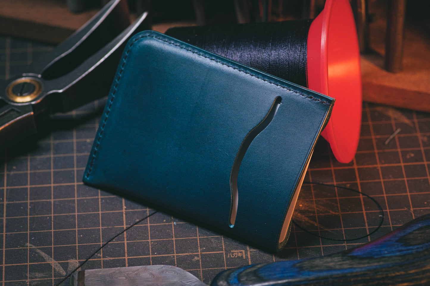 Buttero Leather Minimalist Card Wallet | 13 Colors