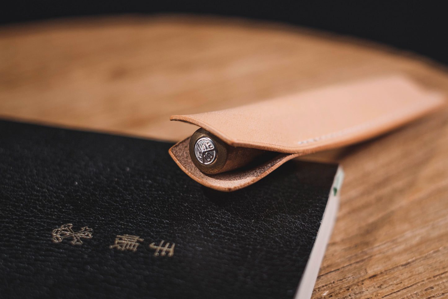 Étui à stylo Kaweco Sport en cuir naturel