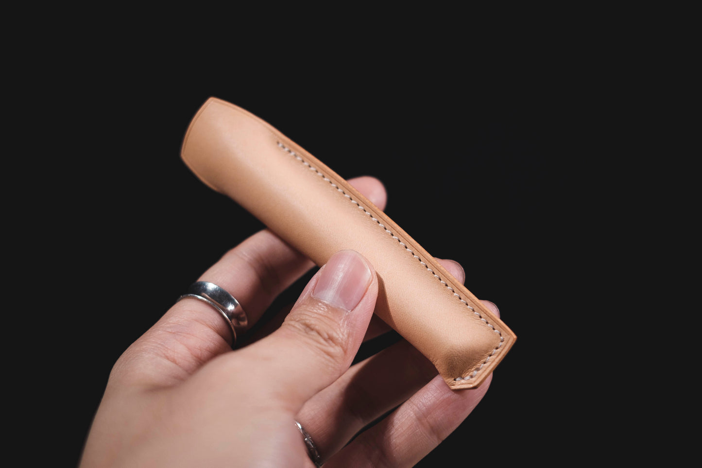 Étui à stylo Kaweco Sport en cuir naturel
