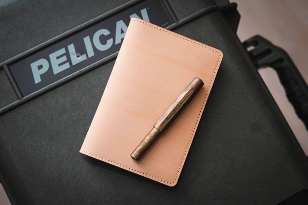 Natural Leather Field Notes Wallet/Cover