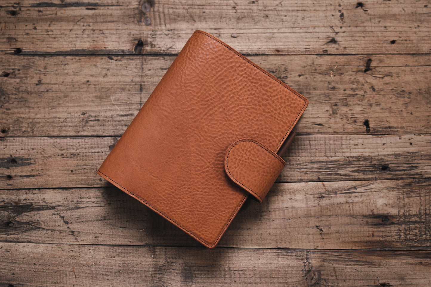 Personal Leather Ring Organizer with Krause rings (New Layout)