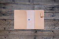 Couverture de carnet à fermeture élastique naturelle A6/Hobonichi/Midori MD