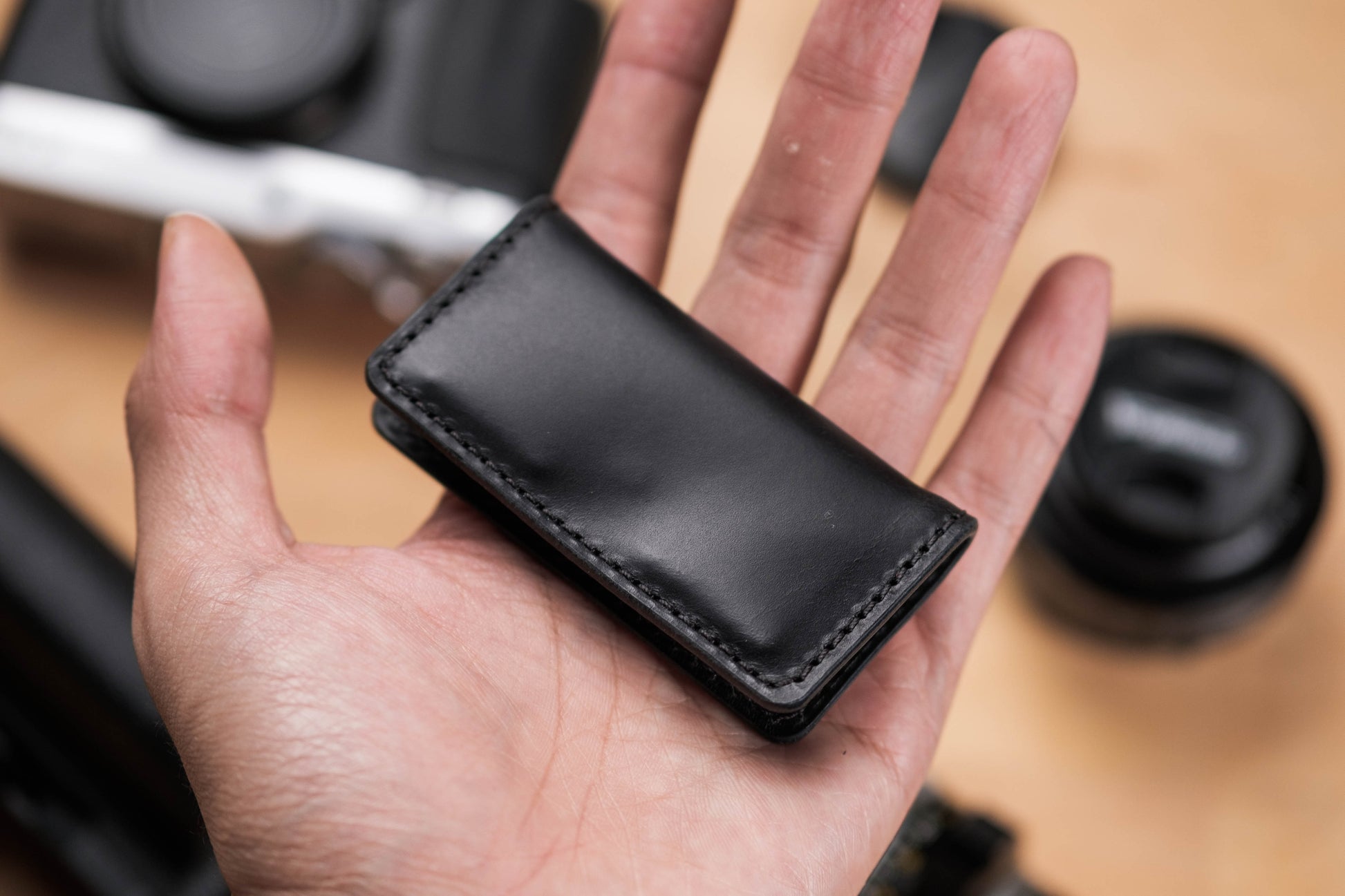 14 COLORS - Leather SD Card, Switch Game Card Holder - Eternal Leather Goods