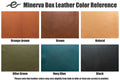 6 COLORS - A5/Hobonichi/Midori MD Orange-brown Elastic Closure Pebbled Leather Notebook Cover - Eternal Leather Goods
