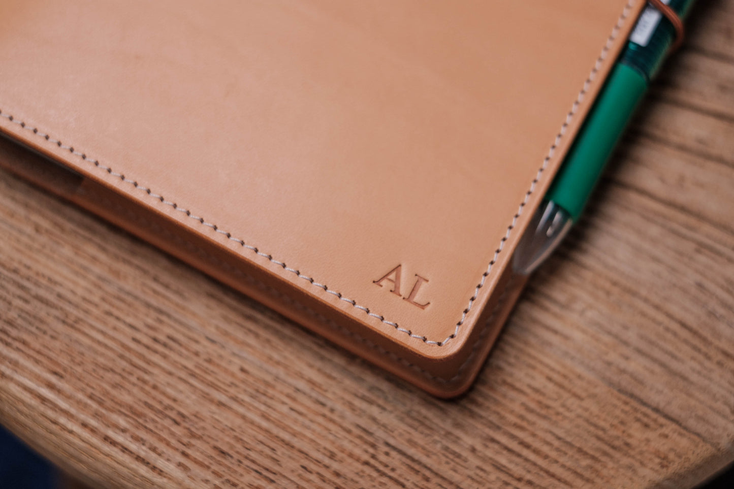 13 COLORS - B6/Stalogy Buttero Leather Cover with Elastic Closure