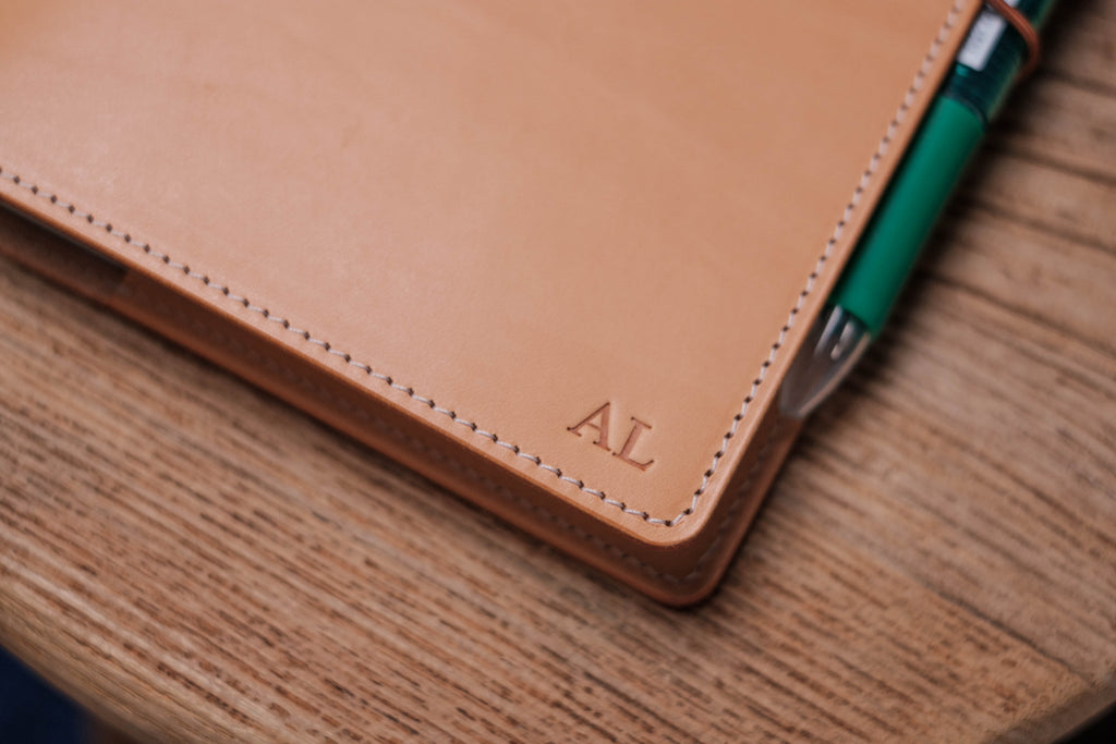 B6/Stalogy Natural Elastic Closure Notebook Cover – Eternal Leather Goods