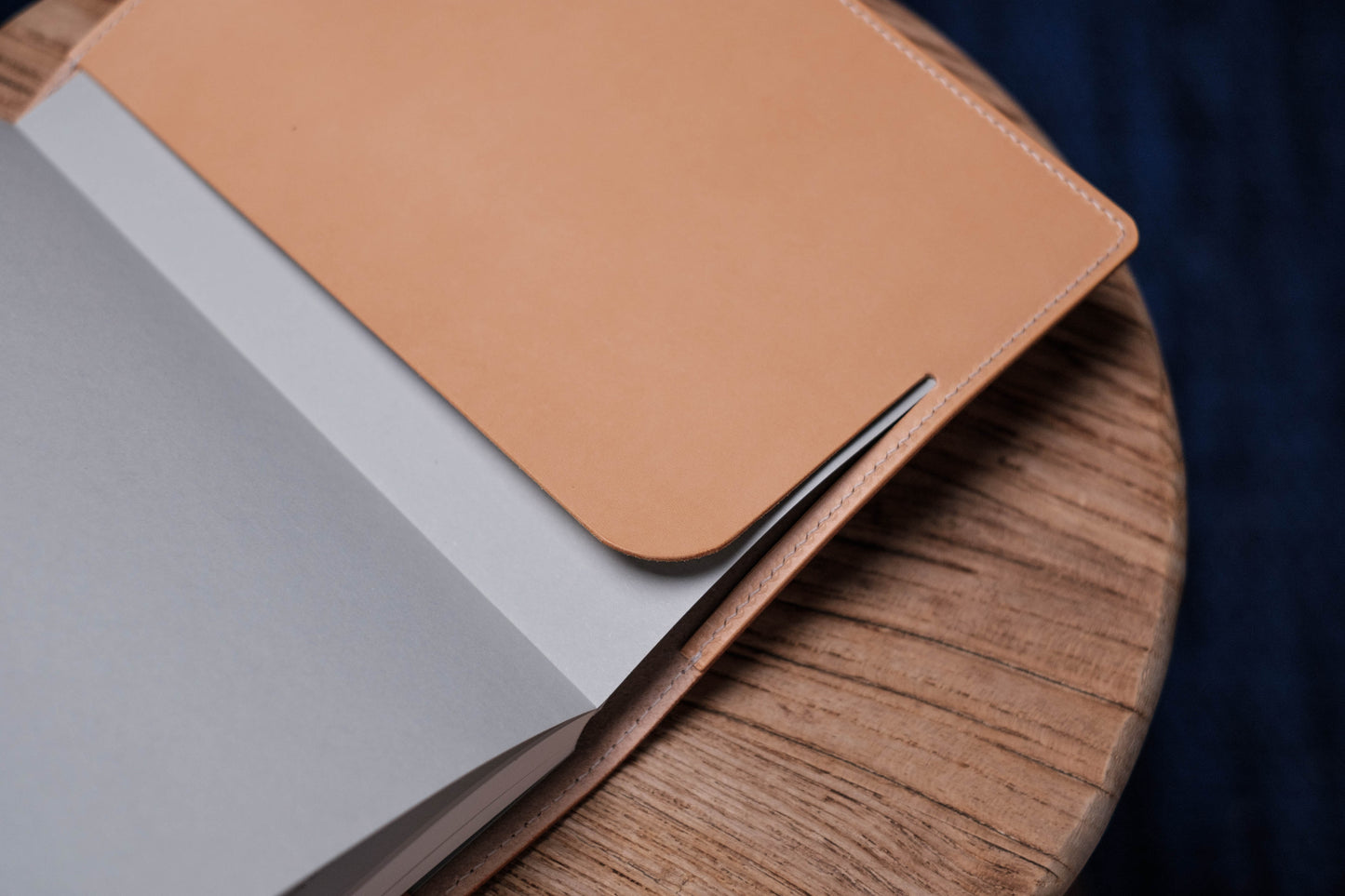 13 COLORS - B6/Stalogy Buttero Leather Cover with Elastic Closure