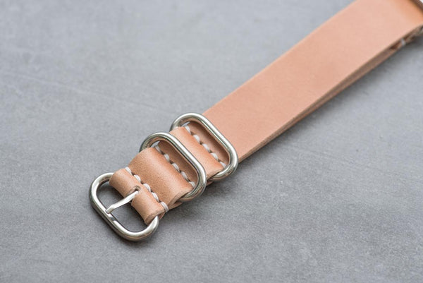 7 COLORS - Natural Shell Cordovan Leather ZULU Strap