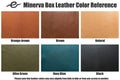 6 COLORS - A6/Hobonichi/Midori MD Natural Snap Closure Pebbled Leather Notebook Cover - Eternal Leather Goods