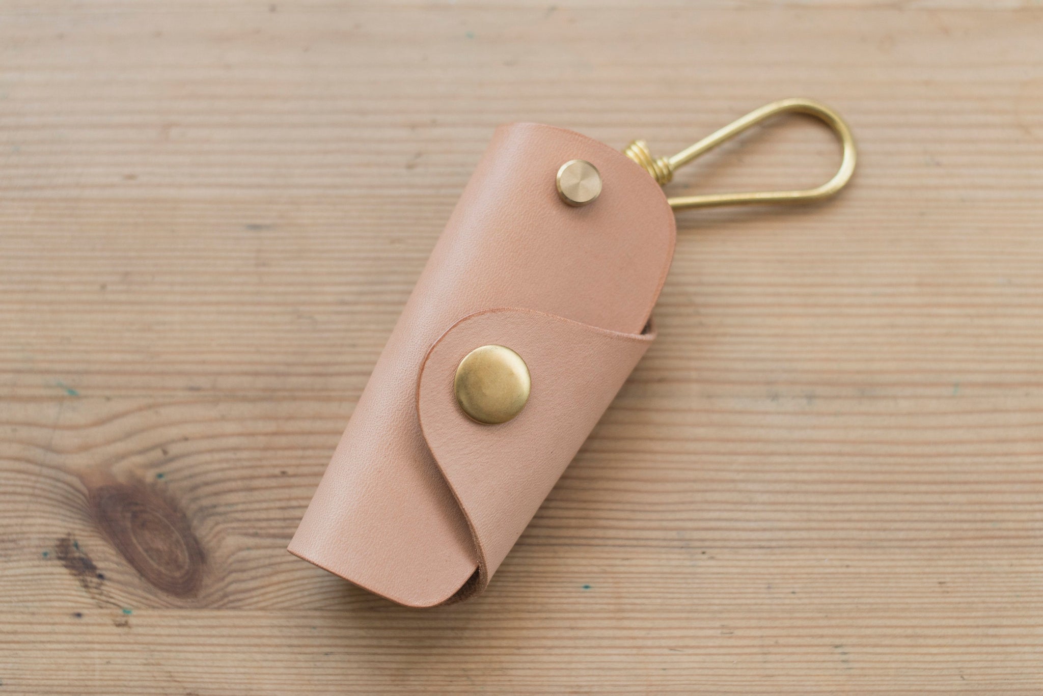 Natural Leather Key Case