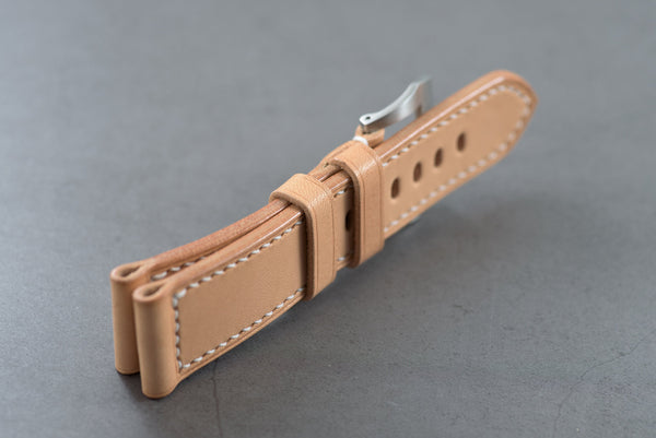 Natural Leather Tapered "Heritage" Watch Strap for Panerai Watches