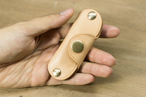Natural Hermann Oak Leather "Army Knife" Key Holder